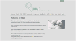 Desktop Screenshot of daclc.dk