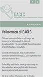 Mobile Screenshot of daclc.dk